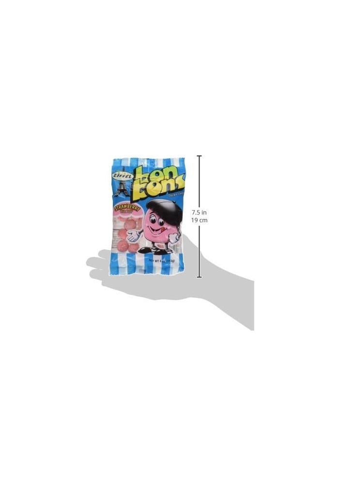 Eiffel Bon Bons Strawberry Chewy Candy - Image 2